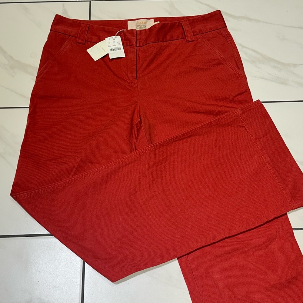 NWT J Crew Chino Twill Pants